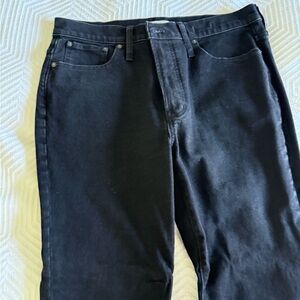 Madewell Black Flare & Wide Leg Jeans